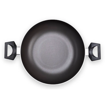  Panela Wok Cerâmic Life Preserve em Alumínio Com Tampa 28cm 3,55L Cinza 7238/195 Brinox-9a024773-11f7-42d9-91eb-c7d5c3b2a807