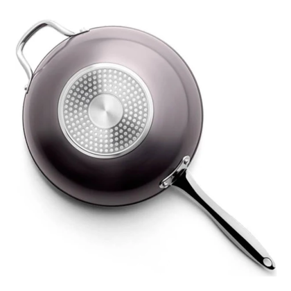 Panela Wok Ceramic Life Unique Em Alumínio 3,0L 28cm Indução Cinza 4793134 Brinox-06788a77-c21b-4af0-ac8c-837c070db483