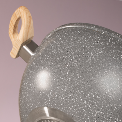 Panela Wok Cerâmic Marble Em Alumínio Antiaderente 31cm 5,5L Dark Grey 138302.02 Oster-658956bd-1062-41bd-bcb7-c4df8cfd1a68