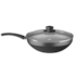 Panela Wok Flora Super Flon em Alumínio 24cm 2,8L Grafite 8102 MTA