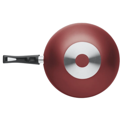 Panela Wok Flora Super Flon em Alumínio 28cm 4,3L Cereja 8907 MTA-6269ae83-721a-4abb-87f0-c11369a3eccf