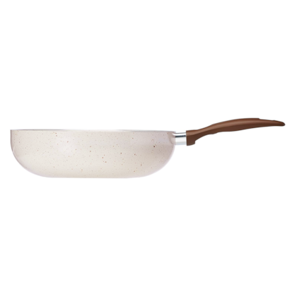Panela Wok Granada Cerâmic Life Smart Plus de Indução Com Tampa 28cm 3,4L Vanilla 4774/143 Brinox-cceb1153-fac4-46c4-b921-bc9127f1d153