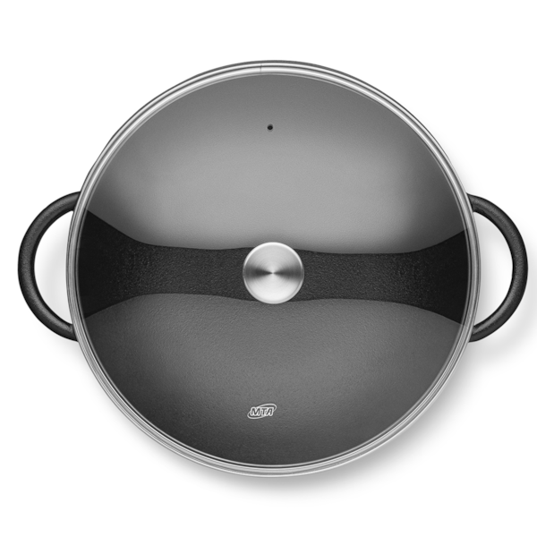 Panela Wok TVT em Ferro Fundido para Forno/Fogão 36cm 6,0L 8350 MTA-93ce82e9-ffce-47f0-bbb6-dee878e019d6