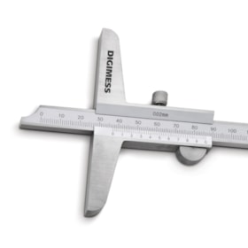 Paquímetro de Profundidade 150 x 0,02mm em Aço Inox 100.201 Digimess