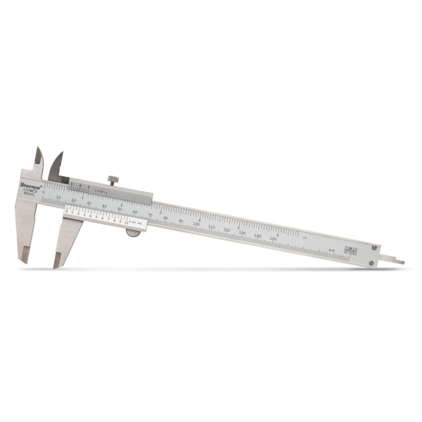 PAQUIMETRO INOX FOSCO 150 X 0,02MM - 0,001