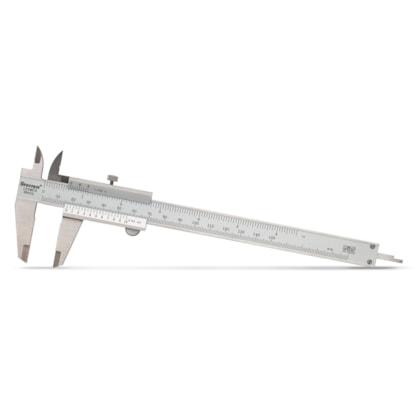 PAQUIMETRO INOX FOSCO 150 X 0,02MM - 0,001