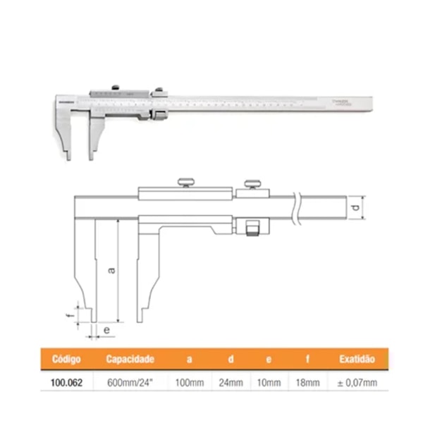 Paquímetro Para Serviço Pesado 600mm/24 100.062 Digimess-e19cace9-7d43-4bce-bddb-1470ff779fe7