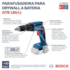  Parafusadeira a Bateria 18v Professional Brushless Para Drywall GTB 185-LI Bosch 