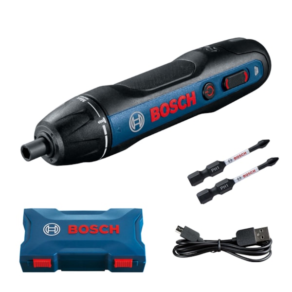 Parafusadeira a Bateria Bosch Go 3,6V BIVOLT com 2 Bits e 1 cabo USB-0d963fa4-8787-4b85-b78b-6b8c788494f3