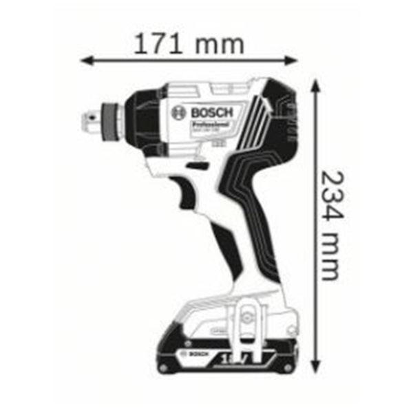 Parafusadeira Chave De impacto 18v S/Bateria GDX 180LI - Bosch-05054339-d519-4bd0-b659-10651471e719