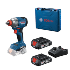 Parafusadeira e Chave de Impacto GDX 18V-285+MAL+2B Bosch