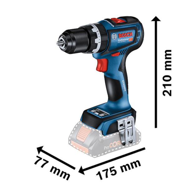 Parafusadeira e Furadeira Com Impacto 1/2