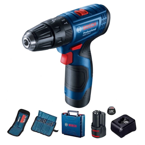 Parafusadeira e Furadeira de Impacto a Bateria 12V GSB 120-LI Com 23 Acessórios Bosch-7374ef99-996f-41a1-aba4-8381fa433fa6