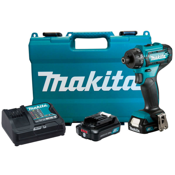 Parafusadeira/Furadeira a Bateria 12V + 2 Baterias 12V e Carregador Bivolt DF033DSAE Makita-8a010a22-5016-40ce-98d3-d7e17923af30