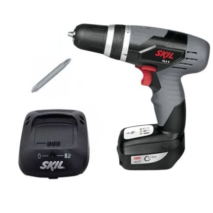 Parafusadeira/ Furadeira a Bateria 14,4V Cordless Drill 220V + Bateria e Carregador 2144-220 Skil-4d3bc9d9-2c03-4711-9413-cdb89a1970c3