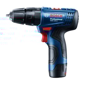 Parafusadeira Furadeira Bosch GSB 120-LI 12V 1 bateria e maleta