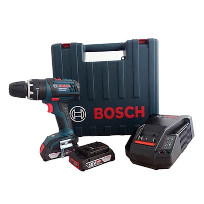 Parafusadeira Furadeira de Impacto 18v GSB 18 V-LI Bosch 2 Baterias - 2Ah-f253cfcc-d96f-49de-8fe4-cd4762f3c25a