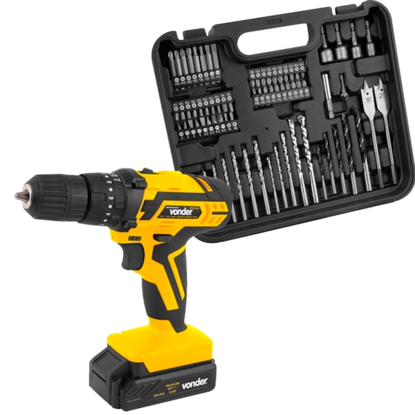 Parafusadeira/Furadeira de Impacto 3/8