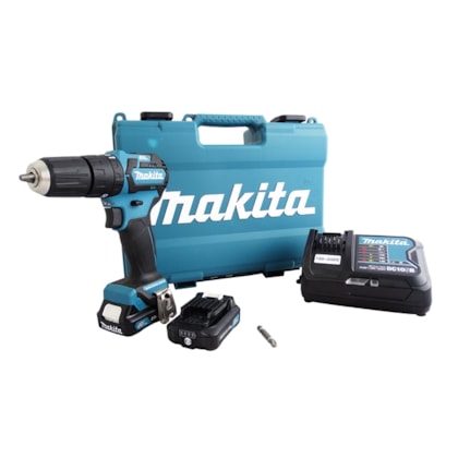 Parafusadeira Furadeira de Impacto a Bateria 12v HP332DSAE Bivolt Makita