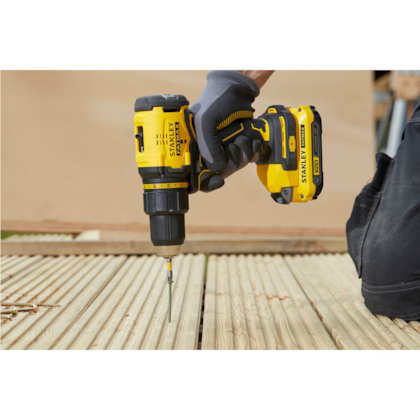 Parafusadeira/Furadeira Imp. Brushless 1/2 20V Max com Maleta Bivolt SBD710C2K-BR Stanley-842a0ff6-b161-436f-9527-19d85795d57e