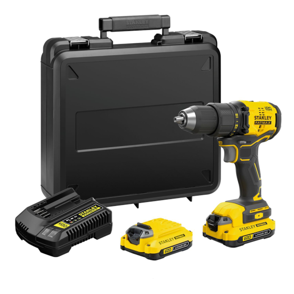 Parafusadeira/Furadeira Imp. Brushless 1/2 20V Max com Maleta Bivolt SBD710C2K-BR Stanley-b1c8b542-ca09-4f96-9b2a-101eb8cece76