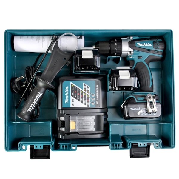 Parafusadeira Furadeira Impacto a Bateria DHP458RFE3 Makita-07586fa6-2730-42e5-86b7-e55914b672c8