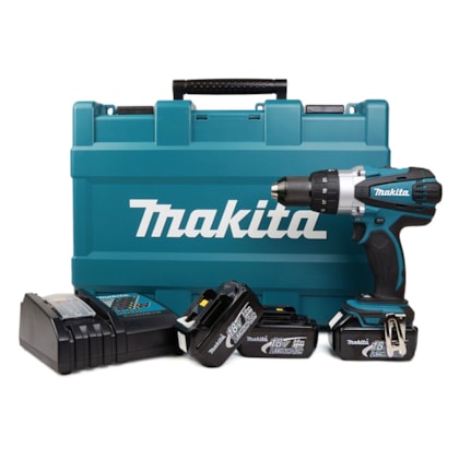 Parafusadeira Furadeira Impacto a Bateria DHP458RFE3 Makita-cbb9c48f-4759-4d03-98d6-080a5f1fde0f