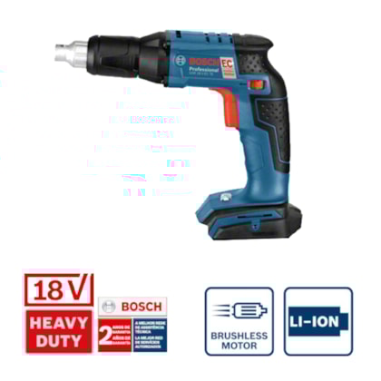 Parafusadeira para Drywall e Gesso GSR 18V-EC TE 18v Brushless Sem Bateria Bosch-80b3f97e-72a0-4dae-b319-bcffeb42f1b2
