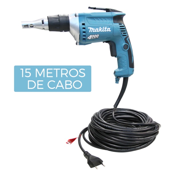 Parafusadeira Para Gesso 1/4