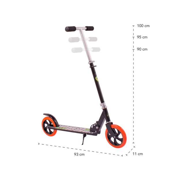 Patinete Touring Preto 2 Rodas Adulto 509900 Bel Fix-083f34c3-ed8d-47a3-af2d-9aabb25c6d13