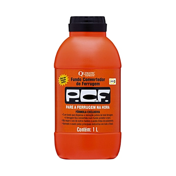 PCF - Fundo Convertedor de Ferrugem 1L DD3 Quimatic-4bdc02e4-95f7-4dce-9d13-14c3eb99dc95