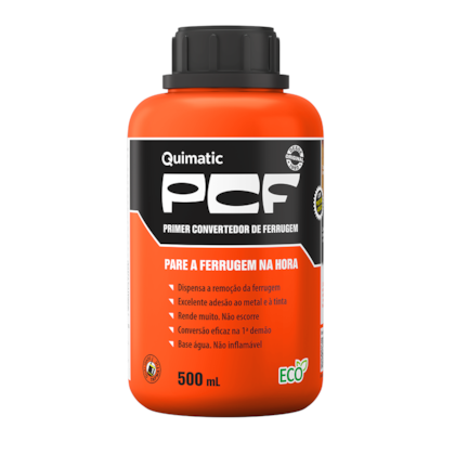 PCF - Fundo Convertedor de Ferrugem 500mL DD2 Quimatic