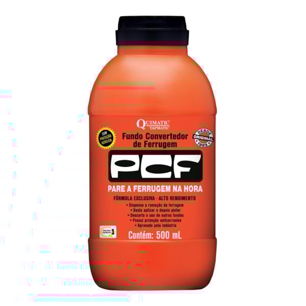 PCF - Fundo Convertedor de Ferrugem 500mL DD2 Quimatic-89f68373-5961-4444-8711-88a93f3776de