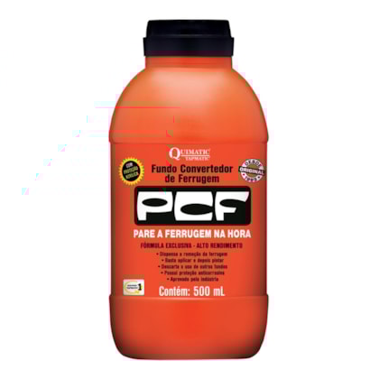 PCF - Fundo Convertedor de Ferrugem 500mL DD2 Quimatic-d805abca-b4ba-482e-a444-92877312d550