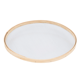 Peneira Redonda Aro 55cm Madeira para Areia Malha 8 550010 Momfort