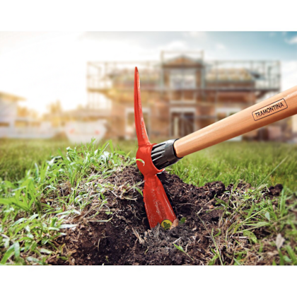 Picareta Alvião Tamanho 4 Com Cabo de Madeira 90cm 77303543 Tramontina-41ceeea8-06f3-4f56-ae33-576dc7a475bc