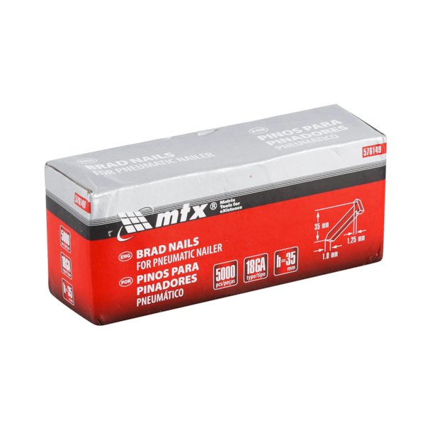 Pino para Pinador Pneumático 35X1,25X1,0MM 5.000 Peças 576149 MTX-61f5a29e-dd5d-419e-a527-80da61a3b744