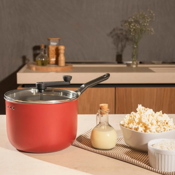 Pipoqueira Pic Poc Pro-Flon Especiarias Em Alumínio 20cm 4,2L Cereja 7102/157 Brinox-85a8b835-ac75-463b-8e78-57bca474bf94