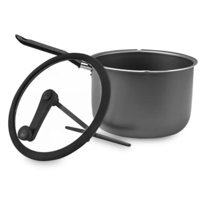 Pipoqueira Pic Poc Pro-Flon Especiarias em Alumínio 20cm 4,2L Prata 7100/157 Brinox-d047dd86-98db-4ad4-aba0-e03158aeacbf