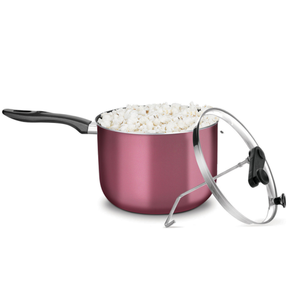 Pipoqueira Supra Antiaderente Cereja com tampa de Vidro 4,8L 3030 MTA-e9de47ec-0425-481a-a9c7-bb50954cb952