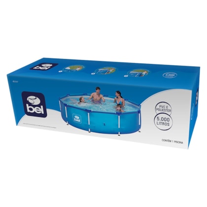 Piscina de Armação PVC 5.000 Litros 510000 Belfix