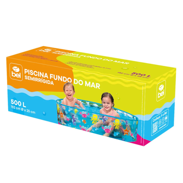 Piscina Fundo do Mar 500 Litros Colorida Semi-Rigida Bel-d2699b8a-1277-4256-97cf-a245fef7991b