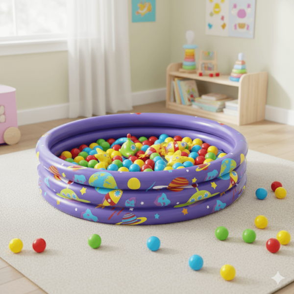 Piscina Inflável 101L 1,02MT Galáxia 50 Bolas Acessórios Bel-bf6eaa67-9ea0-4fd6-b54a-02b63746de58