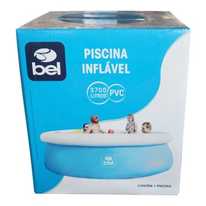 Piscina Inflável 270cm X 70cm 3.700 Litros 370000 Bel-13972578-78d3-438f-84f1-c06a0e60c1f7