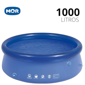 Piscina Redonda Splash Fun 1000L Inflável 308226 Mor