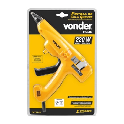 Pistola de Cola Quente 220W PCV0220 Plus 220V 3099100220 Vonder-fe66a133-77a2-4828-b587-8dd758a75abd