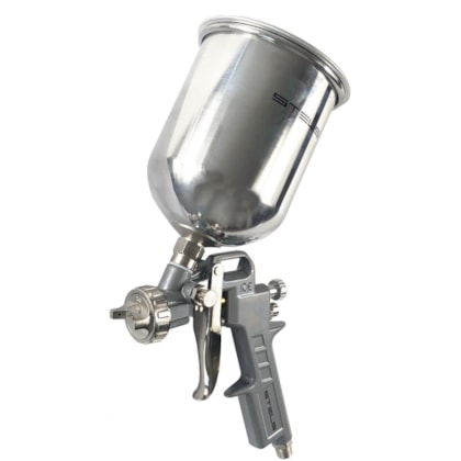 Pistola de Pintura com Tanque Alto 1000ml - Stels-6d533d3e-0afc-47e9-8fde-fdf2873bb52a