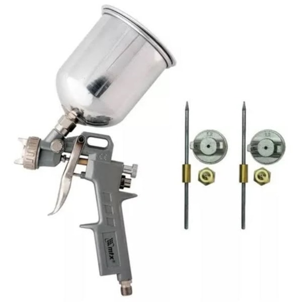 Pistola de Pintura com Tanque Alto 1000ml - Stels-ee9eb5d0-8c32-4996-bd1b-3ec2a906b990