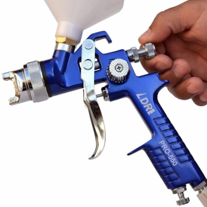 Pistola de Pintura de Gravidade Hvlp 600Ml 1,4mm Pro-550 LDR2-c3294a38-689f-4702-a7b1-69976defc3f2