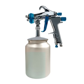 Pistola Para Pintura Sucção HVLP com Bico 1,8mm 1,0L AS-017CG Puma